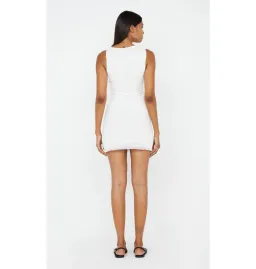 Bec & Bridge Sania Asym Mini Dress in White Size AU 6 for rent on The Volte - image 3