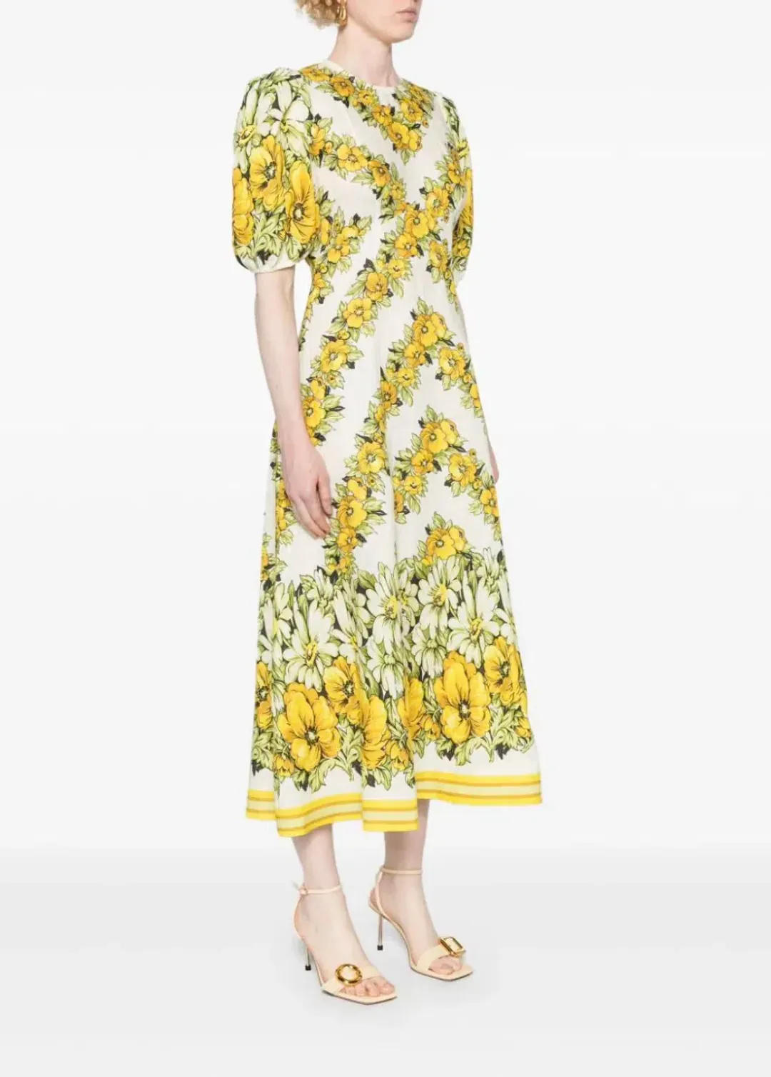 Alemais Gisela Midi Dress Size 4 AU / 0 US for rent on The Volte - main image