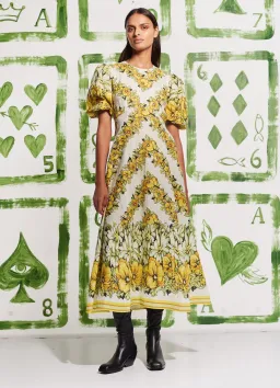 Alemais Gisela Midi Dress Size 4 AU / 0 US for rent on The Volte - image 1