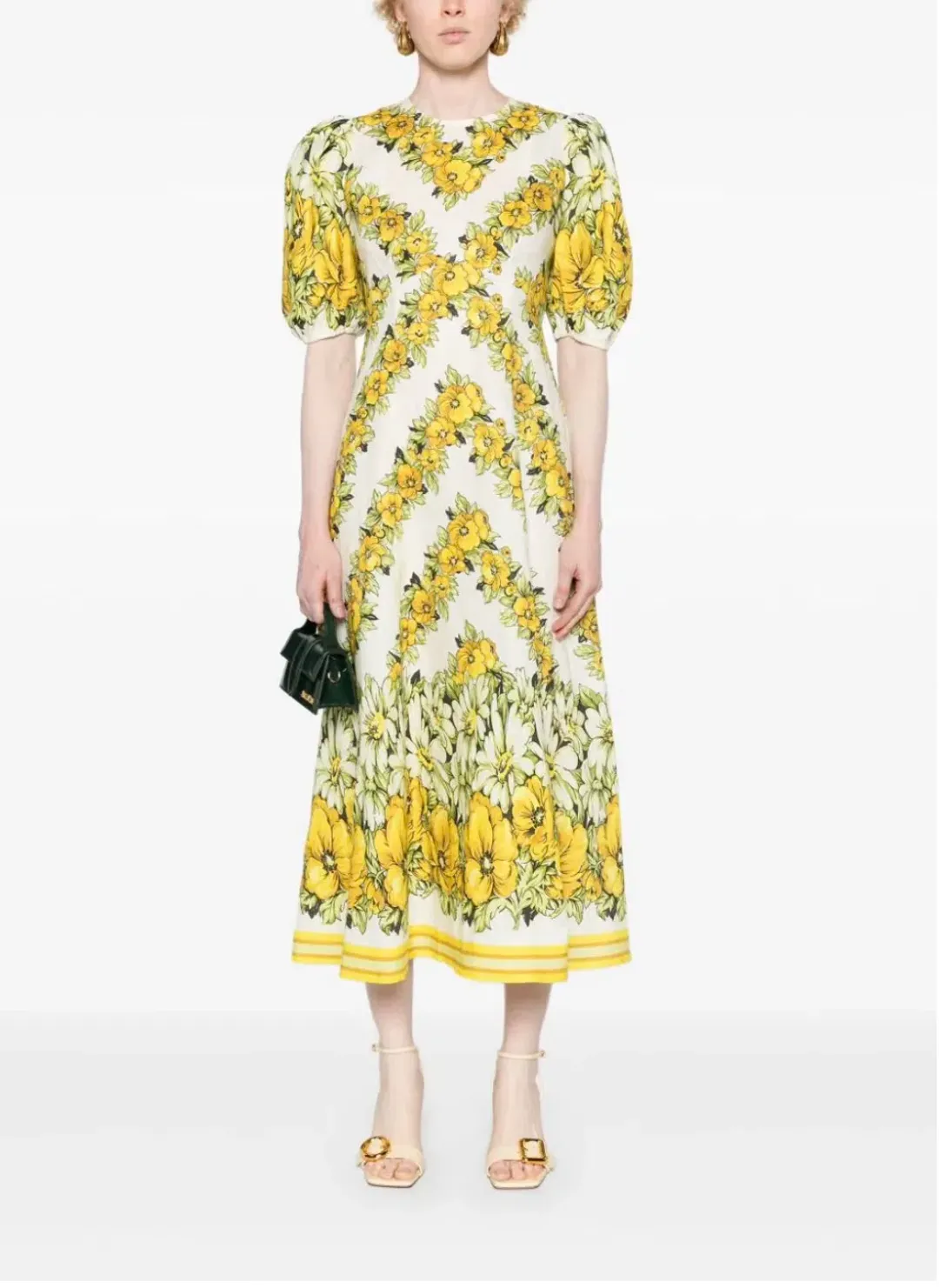 Alemais Gisela Midi Dress Size 4 AU / 0 US for rent on The Volte - main image