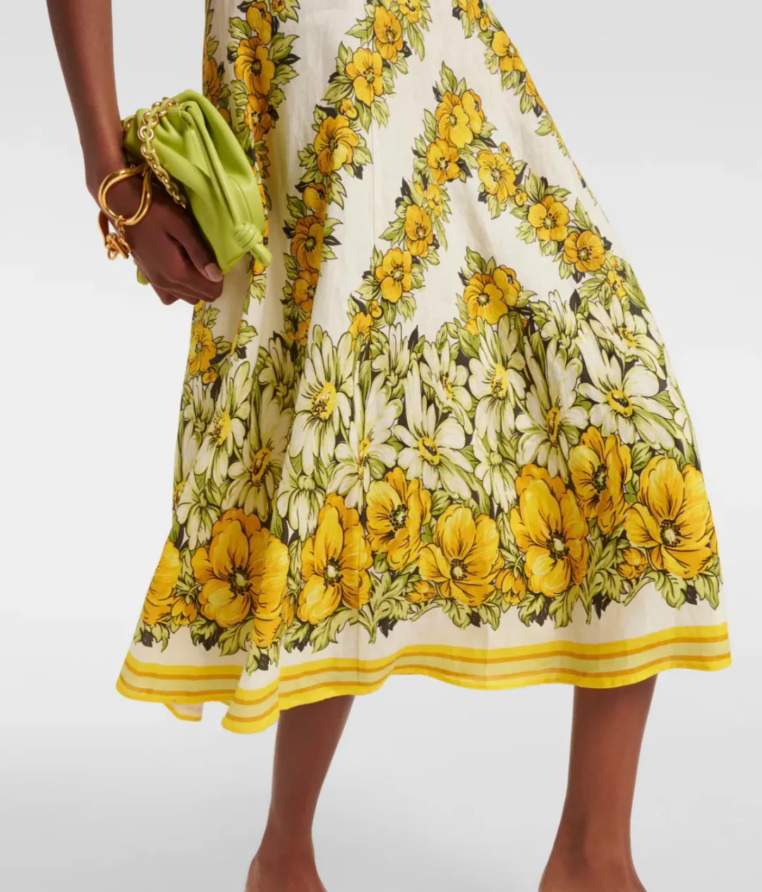 Alemais Gisela Midi Dress Size 4 AU / 0 US for rent on The Volte - main image