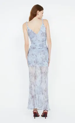 Bec & Bridge Danica V Neck Maxi Dress Chambray Rose Blue Size 10 for rent on The Volte - image 9