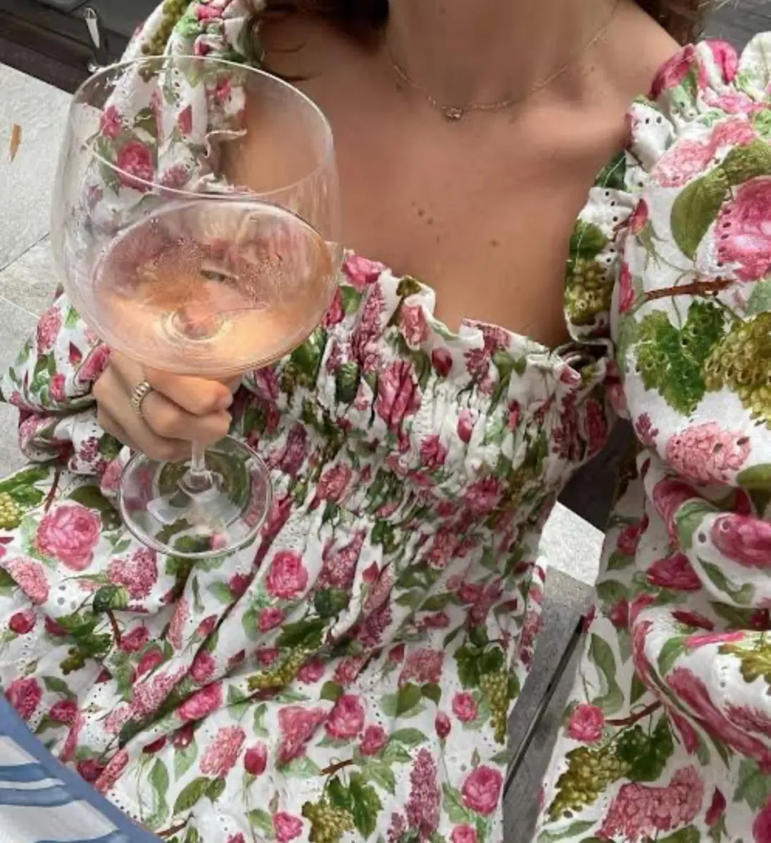 Palm Noosa Milky Way MIni Dress in Pink Blooms Size 12 for rent on The Volte - main image