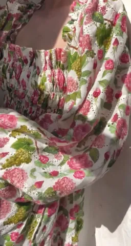 Palm Noosa Milky Way MIni Dress in Pink Blooms Size 12 for rent on The Volte - image 5