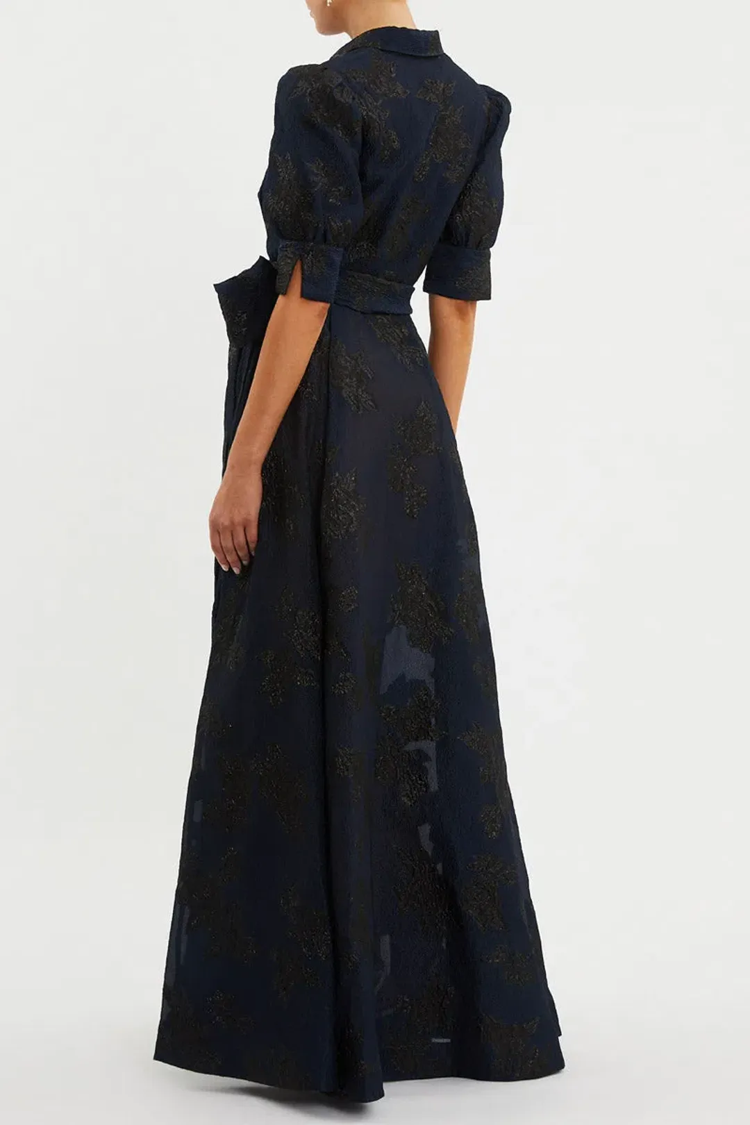 Rebecca Vallance Antoinette Gown Navy Size 8 for rent on The Volte - main image
