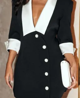 Atoir Fallon Mini Dress Black/Ivory Size M / AU 10 for rent on The Volte - image 5