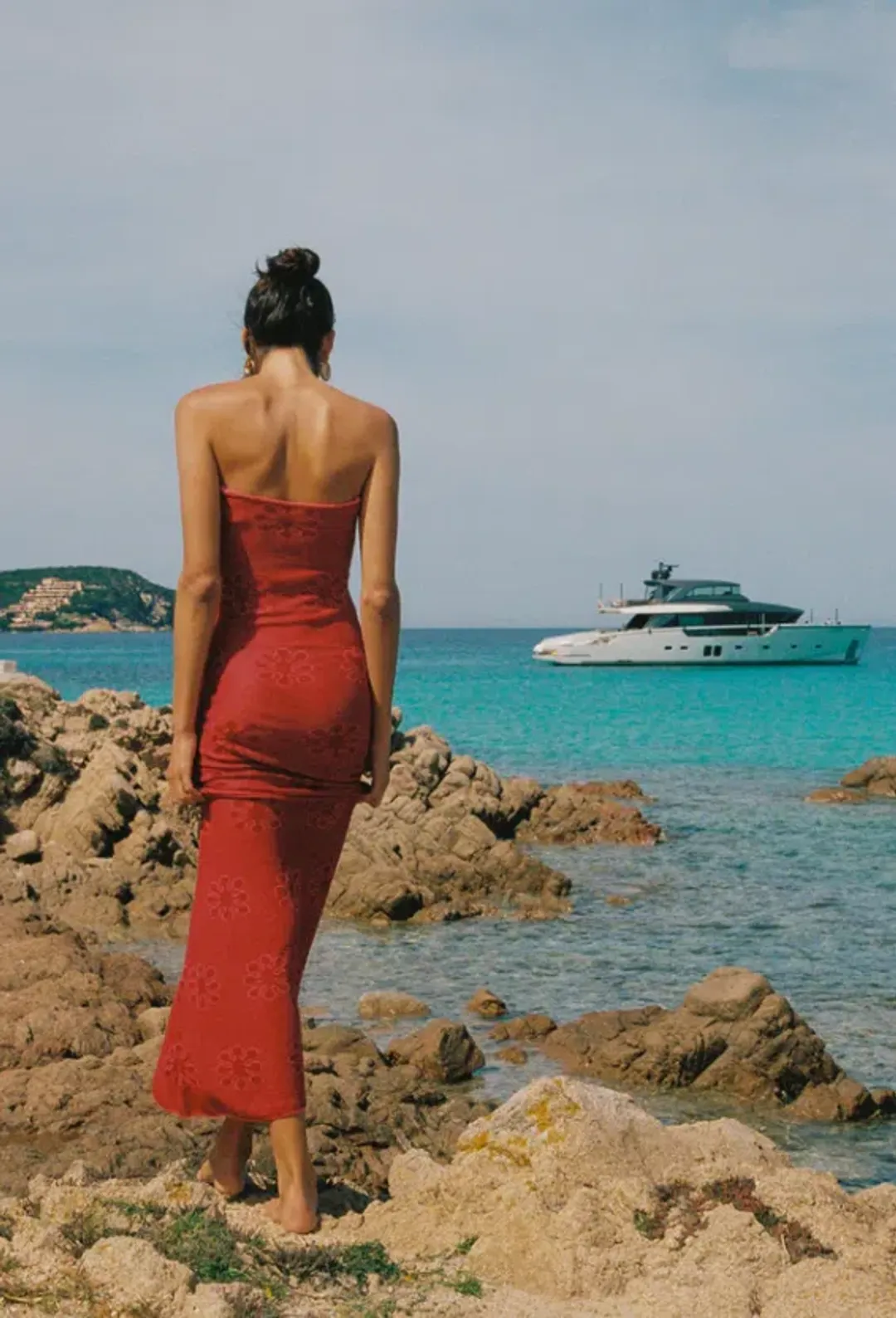 Asta Resort Monica Dress Wine Size AU 8 for rent on The Volte - main image