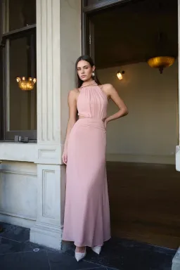Calia Collection Sofia Dress Bare Blush Size AU 10 for rent on The Volte - image 1