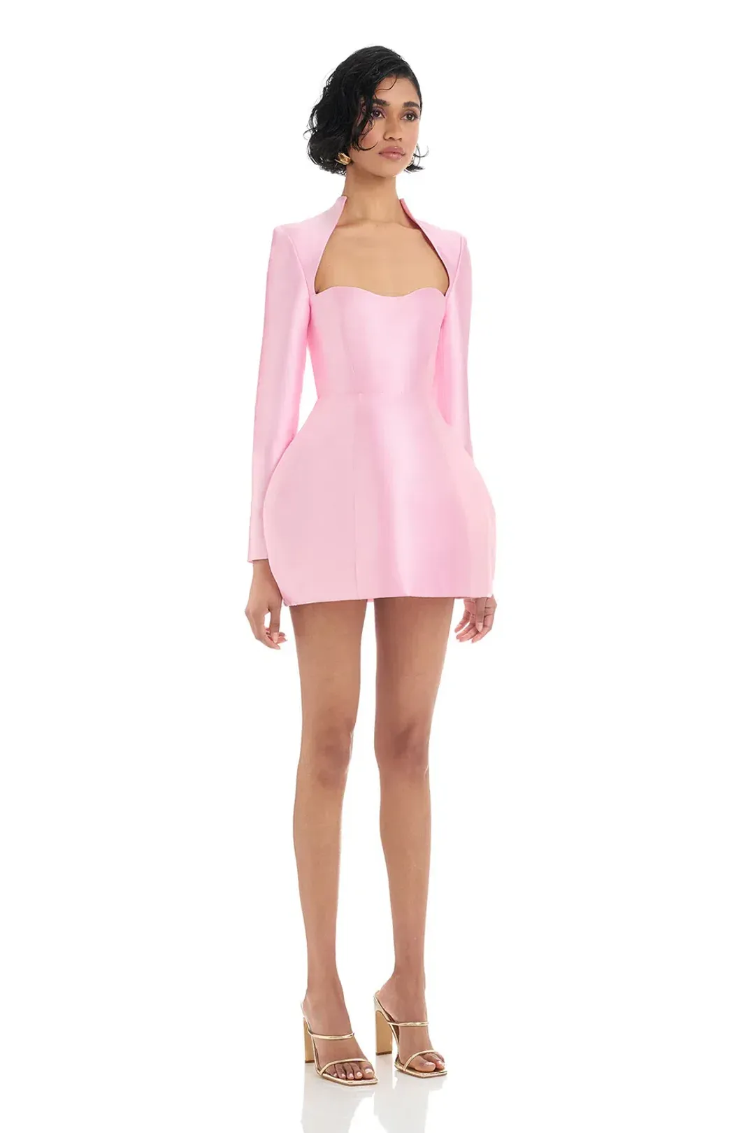 Eliya The Label Kate Mini Dress Pink Size L / AU 12 for rent on The Volte - main image