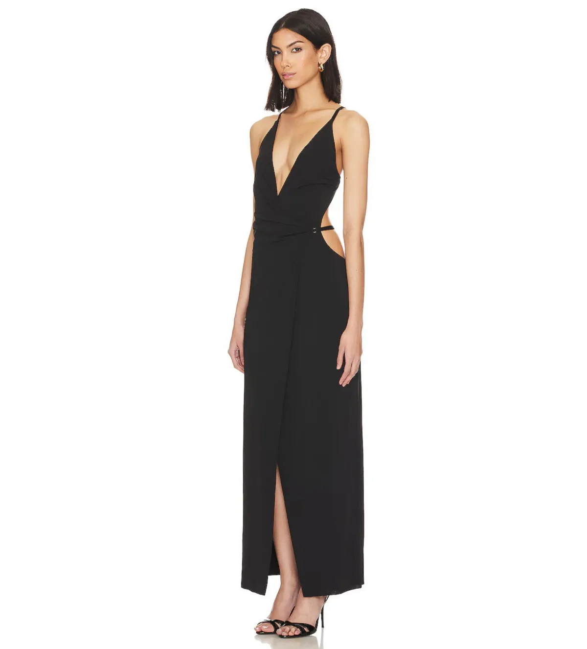 Bec and Bridge Zadie Wrap Maxi Dress. Size: 12 - Image 2