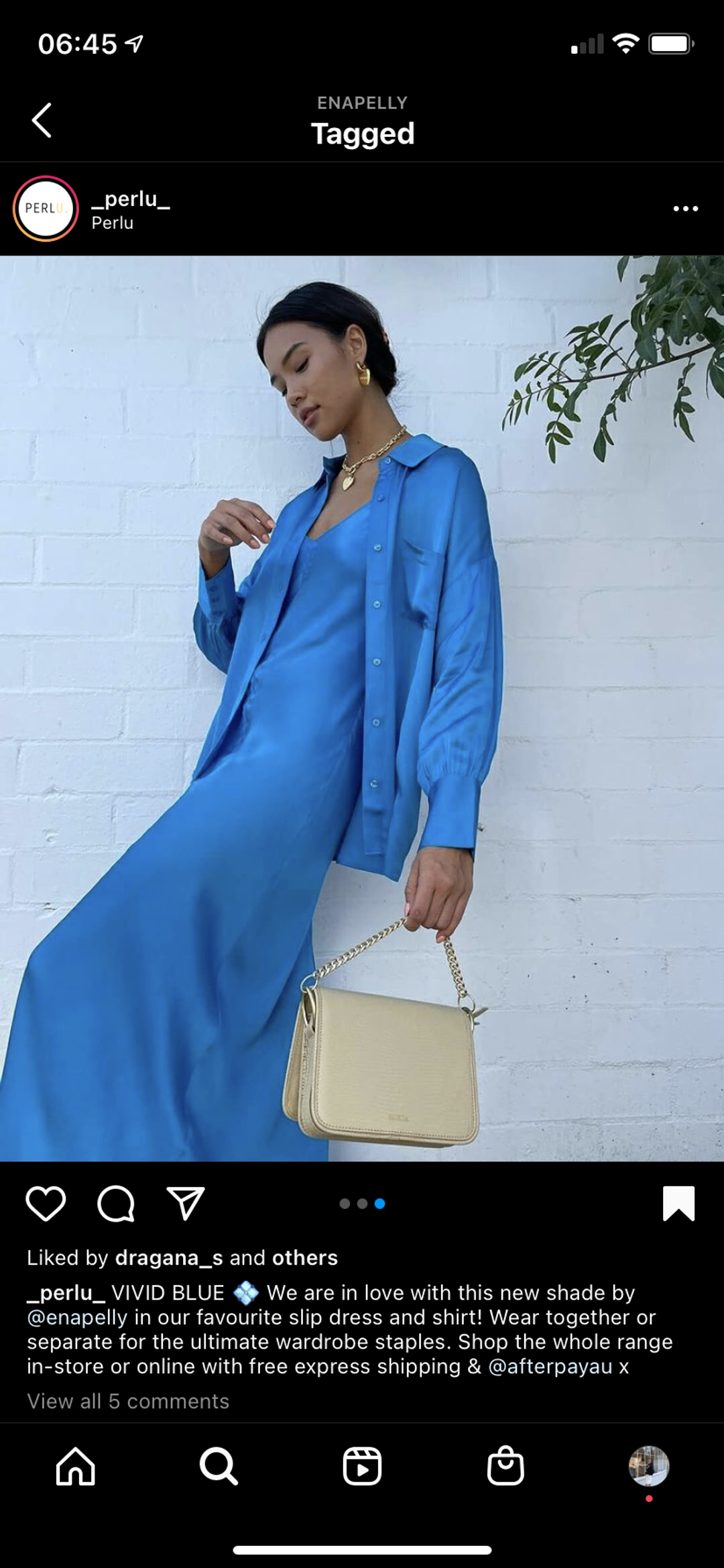 Ena Pelly Clare silk dress for rent on The Volte - main image