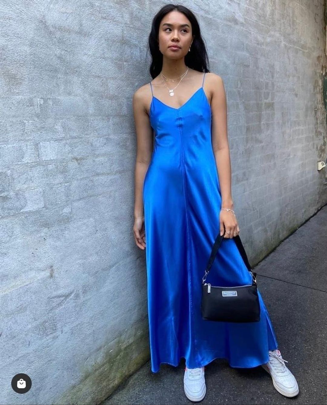 Ena Pelly Clare silk dress for rent on The Volte - main image