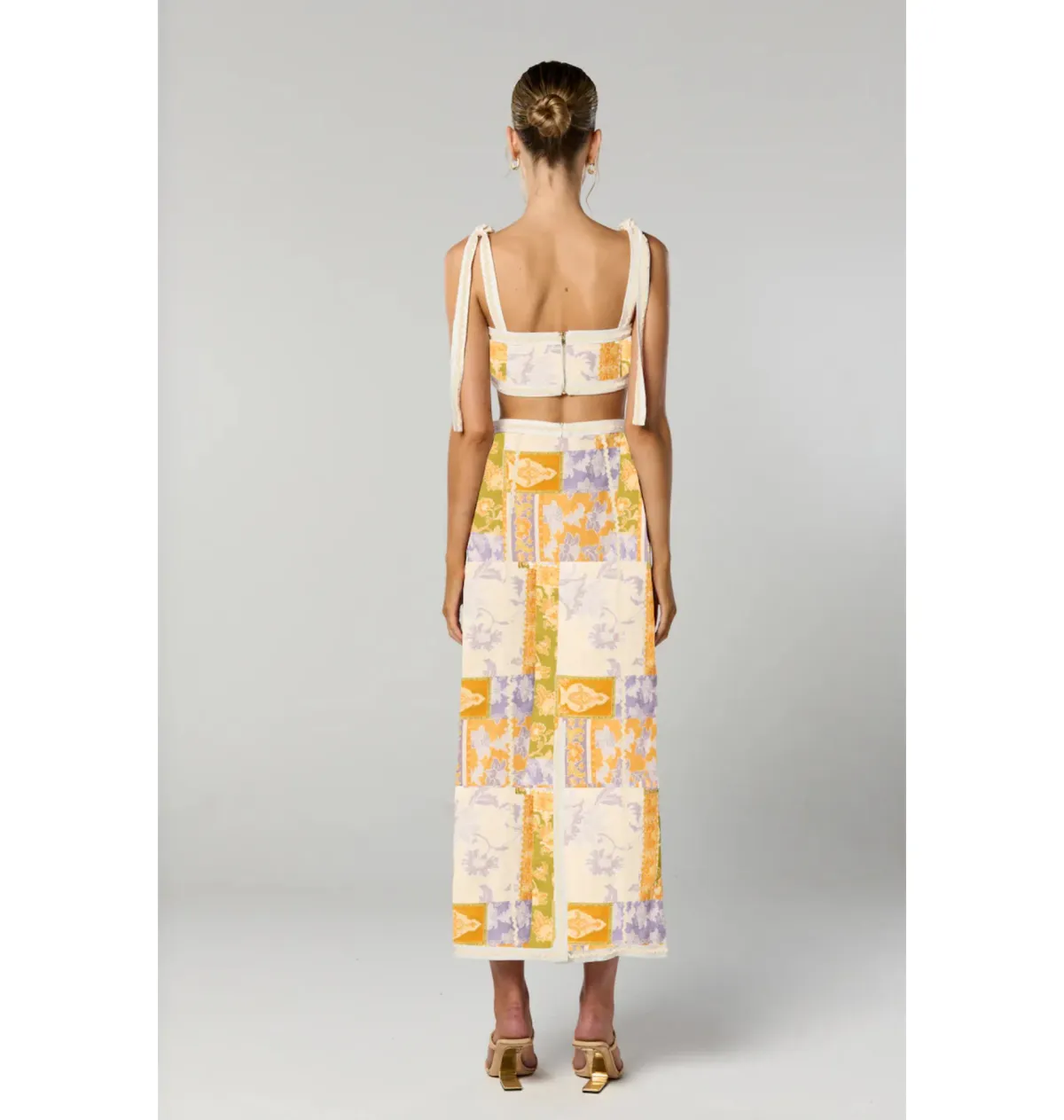 Winona Billie Crop and Skirt Set Print Size AU 10 - Image 3