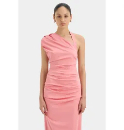 Sir the Label Giacomo Gathered Gown in Pink Size AU 8 for rent on The Volte - image 2