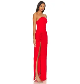 Amanda Uprichard Wolfe Gown Red Size M / AU 10 for rent on The Volte - image 2
