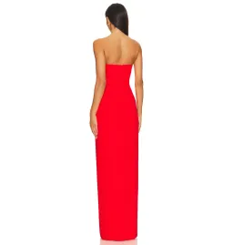 Amanda Uprichard Wolfe Gown Red Size M / AU 10 for rent on The Volte - image 3