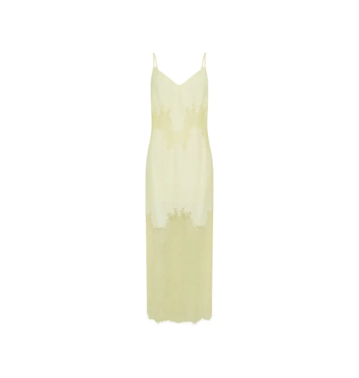 Camilla And Marc Filigree Dress in Lemon Yellow Size AU 6 - Image 5