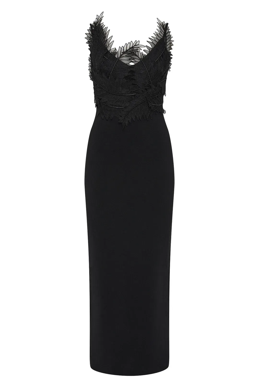 Aje Daisy Knit Maxi Dress Black Size AU 10 for rent on The Volte - main image