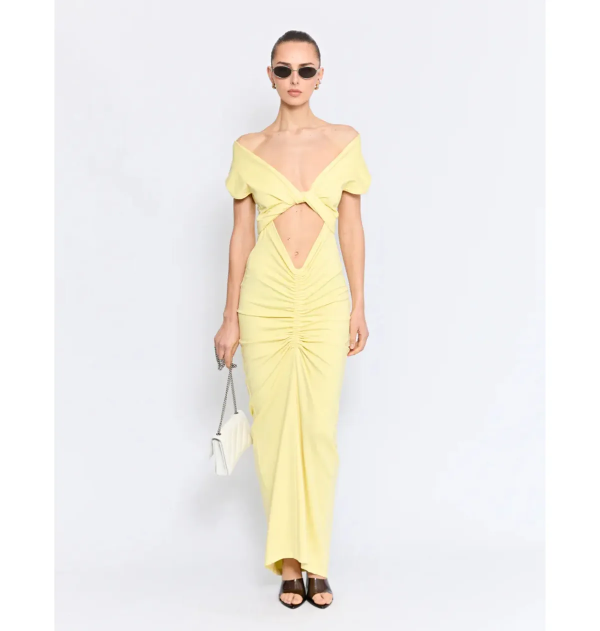 Pfeiffer Ramos Dress Lemon Size XS / AU 6 - Image 1