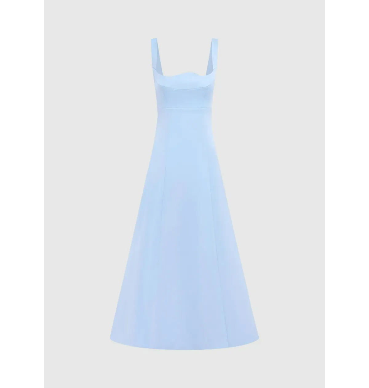 Leo Lin Odette Midi Dress In Sky Blue Size AU 12 - Image 5