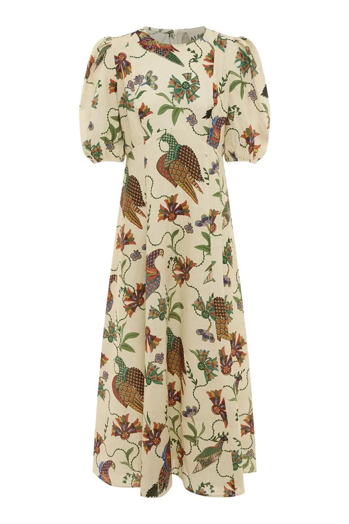 Alemais Birdie Midi Dress Print Size AU 10 - Image 13