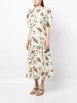 Alemais Birdie Midi Dress Print Size AU 10 for rent on The Volte - image 3
