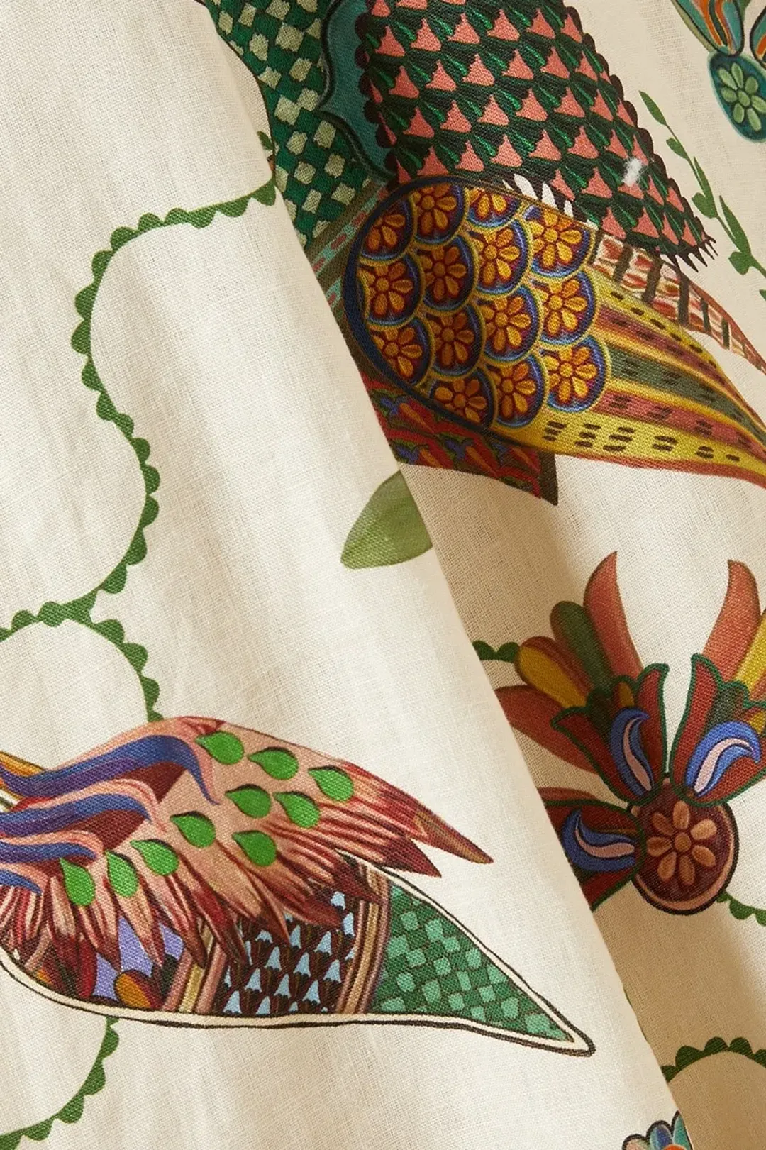 Alemais Birdie Midi Dress Print Size AU 10 for rent on The Volte - main image