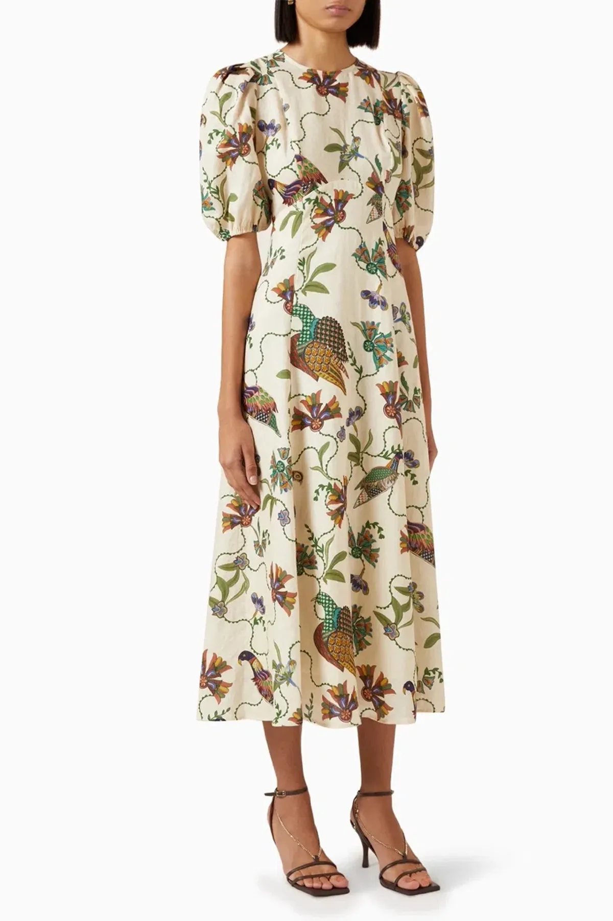 Alemais Birdie Midi Dress Print Size AU 10 - Image 6