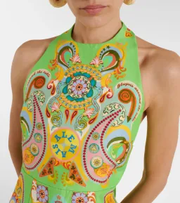 Alemais Pinball Mini Dress Green Multi Size AU 8 for rent on The Volte - image 12