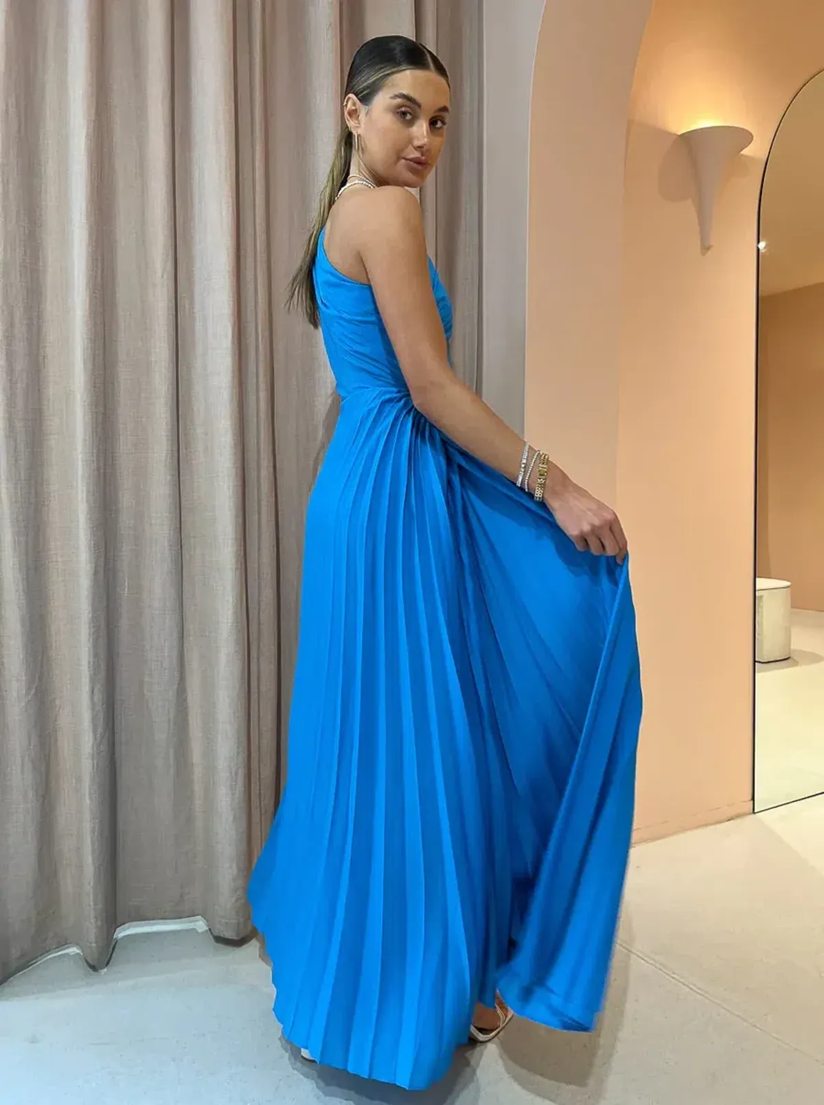 Sonya Moda Azalea Gown Blue 10 - Image 3