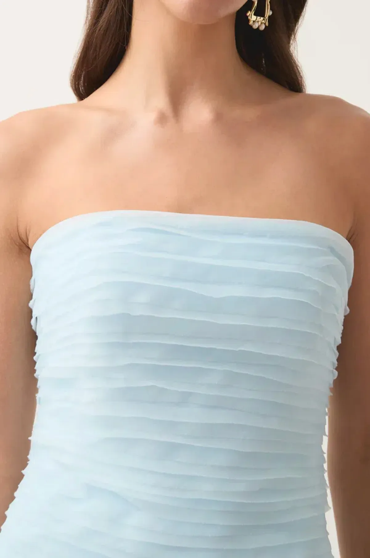 Aje Soundscape Maxi Dress Sea Breeze Size 6 - Image 7