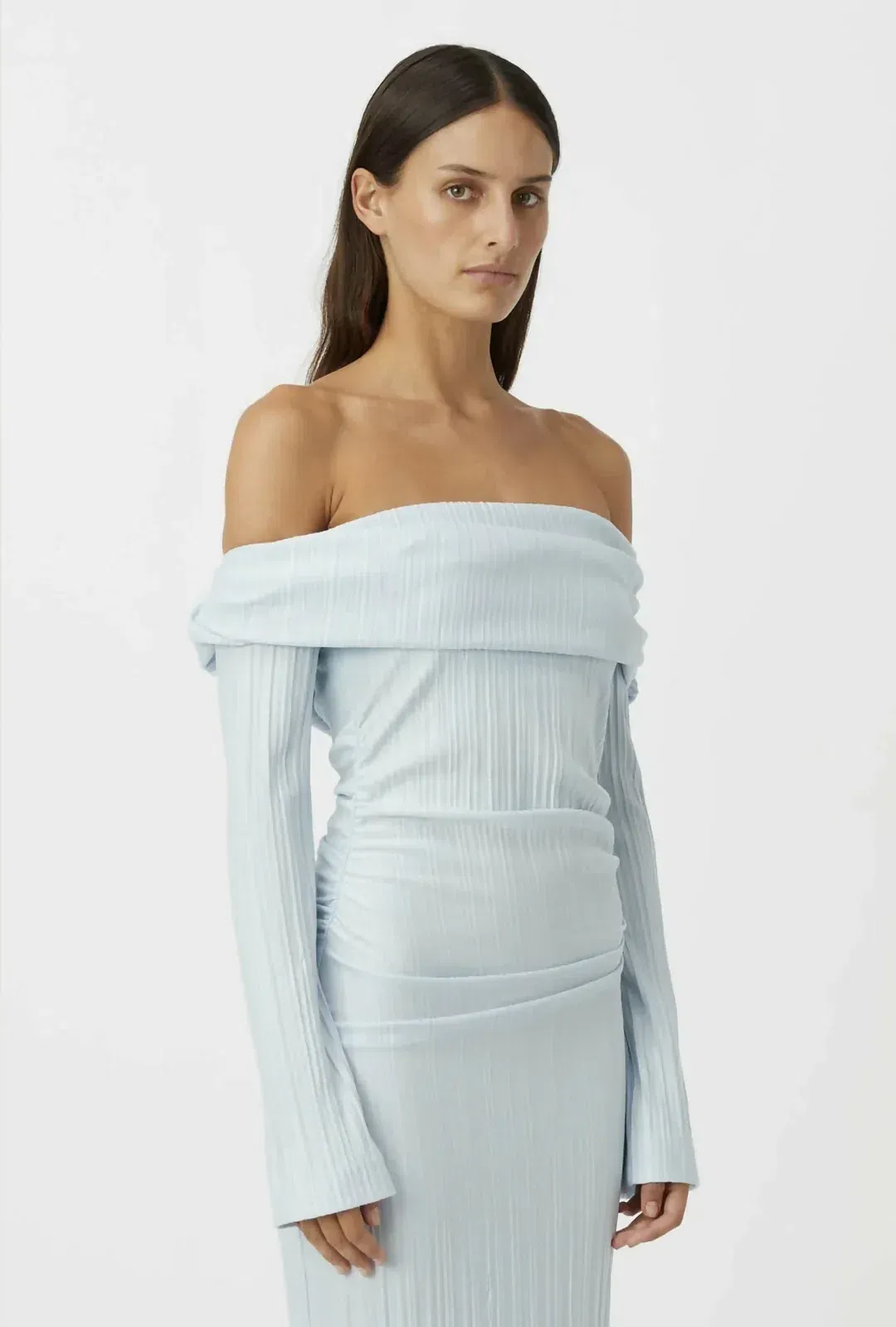 Camilla And Marc Shaw Dress In Sky Blue Size Au 10 for rent on The Volte - main image