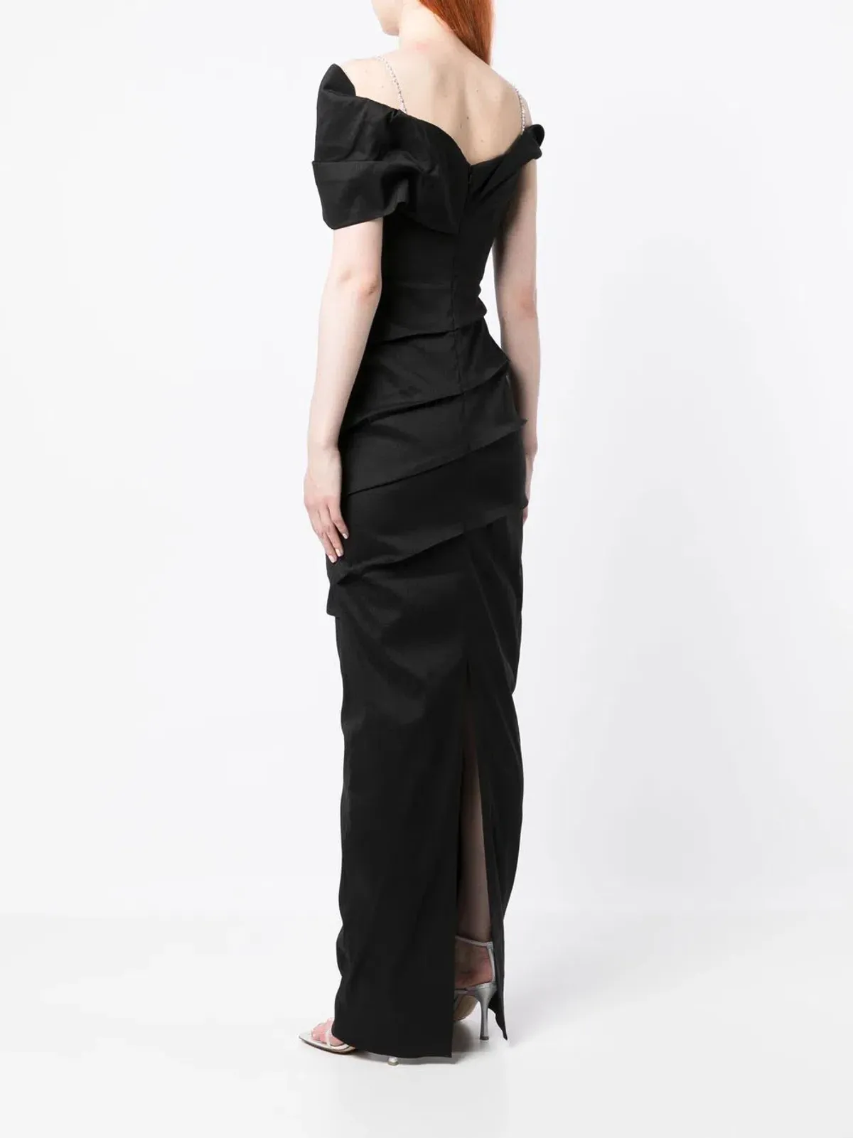 Rachel Gilbert Dahli Gown Black Size 0 / AU 6 - Image 3