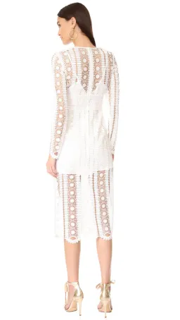 Alice McCall Diamond Dancer Like A Dream Lace Dress White Size 6 for rent on The Volte - image 2