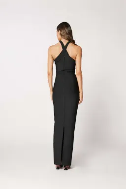 Bianca & Bridgett Brie Gown in Black Size AU 6 for rent on The Volte - image 3