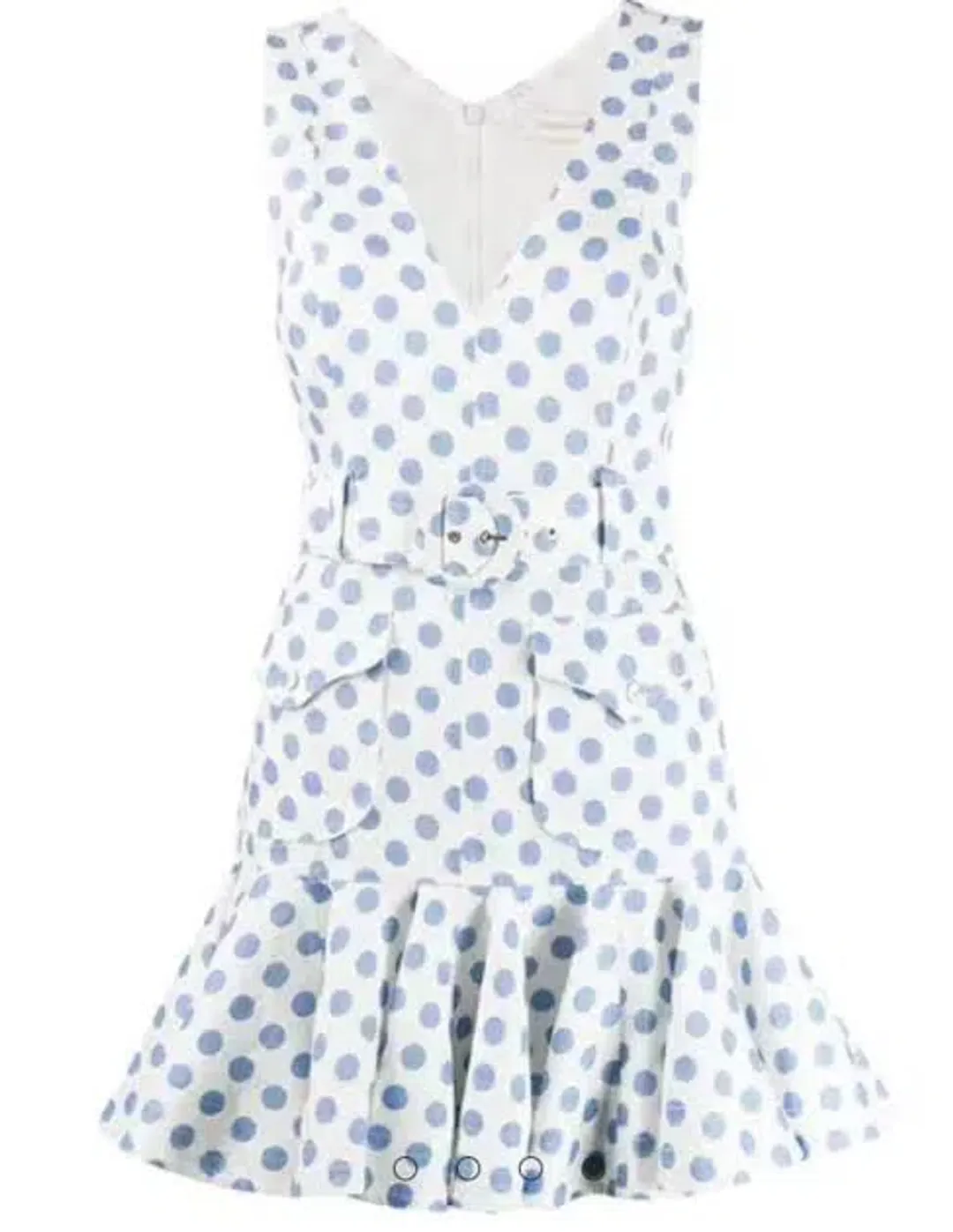 Zimmermann Super Eight Safari Mini Dress Polka Dots Size 1 / AU 10 for rent on The Volte - main image