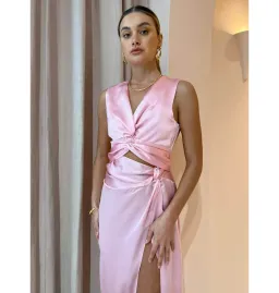 Anna Quan Violeta Dress Pink Size AU 8 for rent on The Volte - image 2