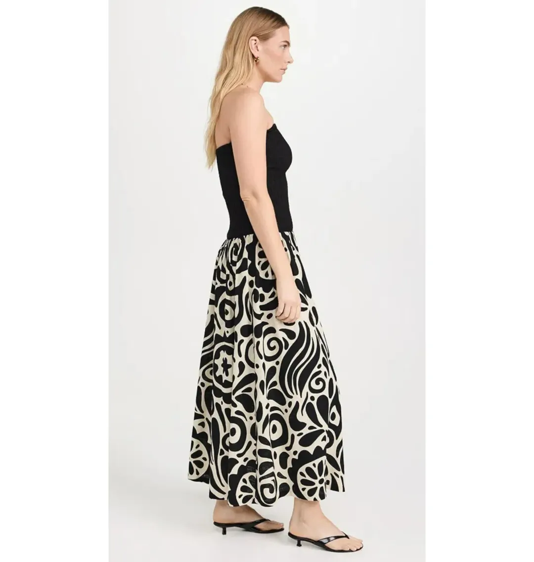 The Wolf Gang Alyss Maxi Dress Print Size AU 12 for rent on The Volte - main image