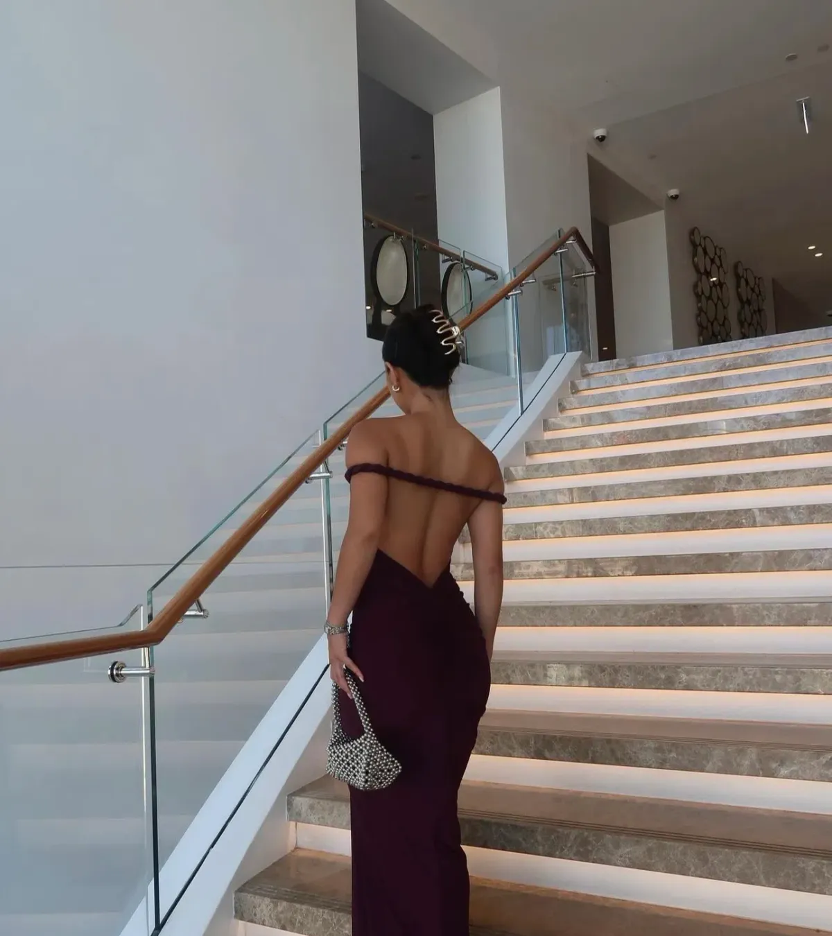 Melani The Label Maia Dress in Mulberry XS / AU 6 - Image 9