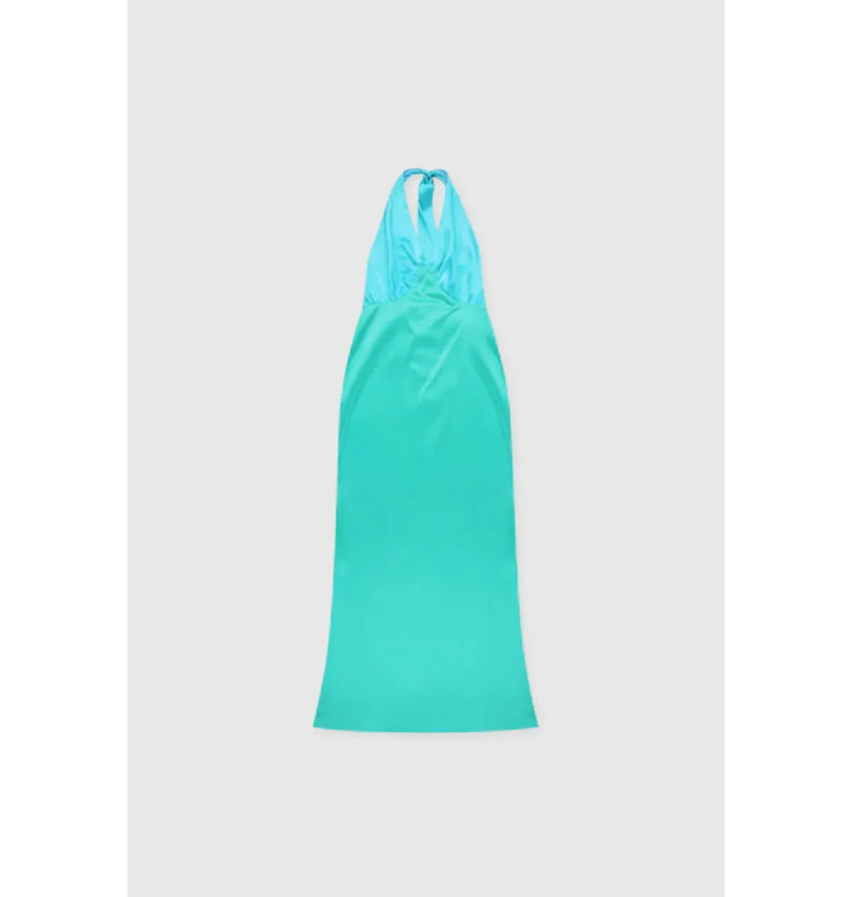 The Wolf Gang Oahu Slip Dress In Aquamarine Size AU 10 - Image 5