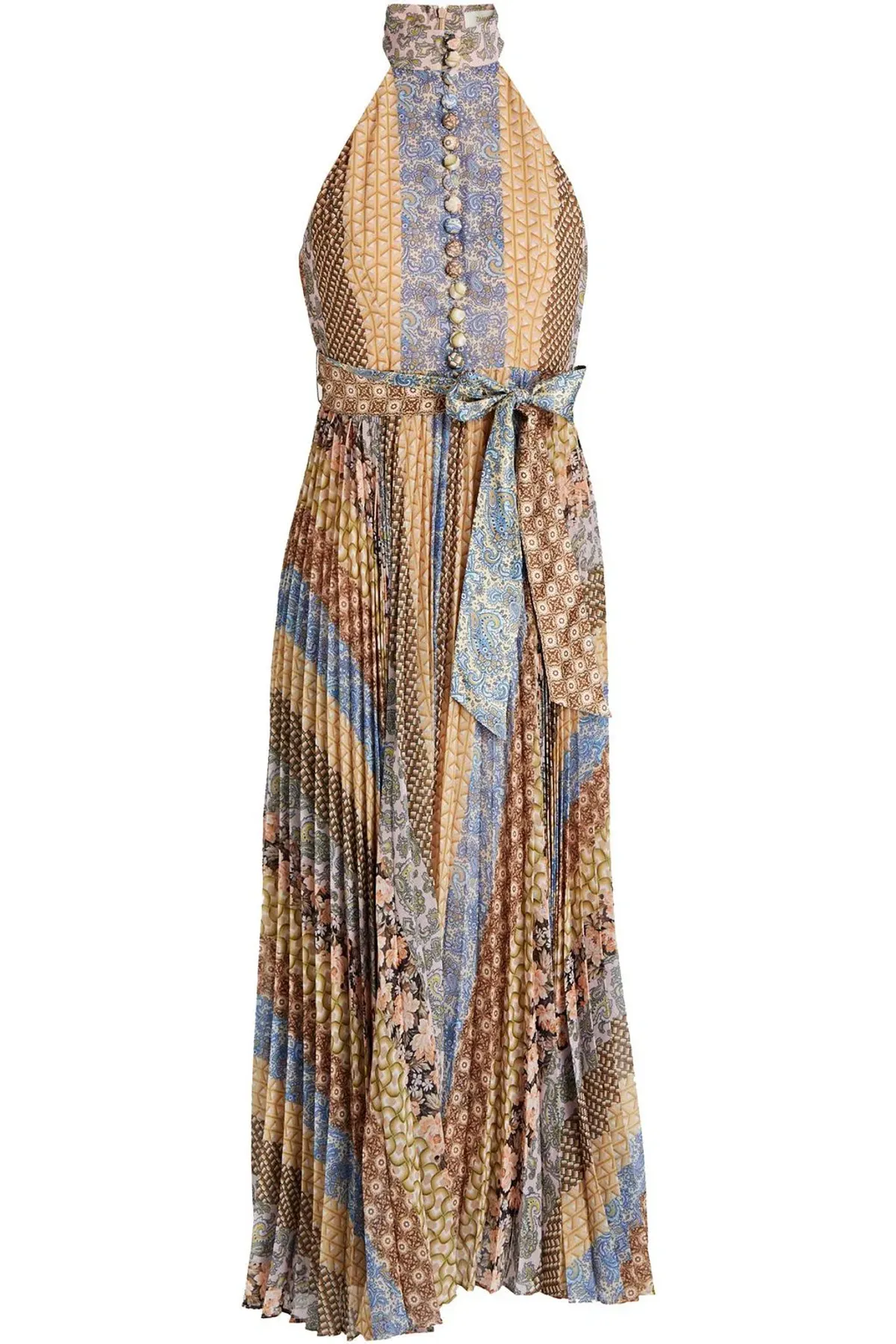 Zimmermann The Zimmerman Sunray Picnic Dress in Tiled Stripe Size 3/AU 14 - Image 3