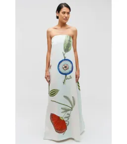 Oroton Grand Floral Gown Multi Size 12 for rent on The Volte - image 1