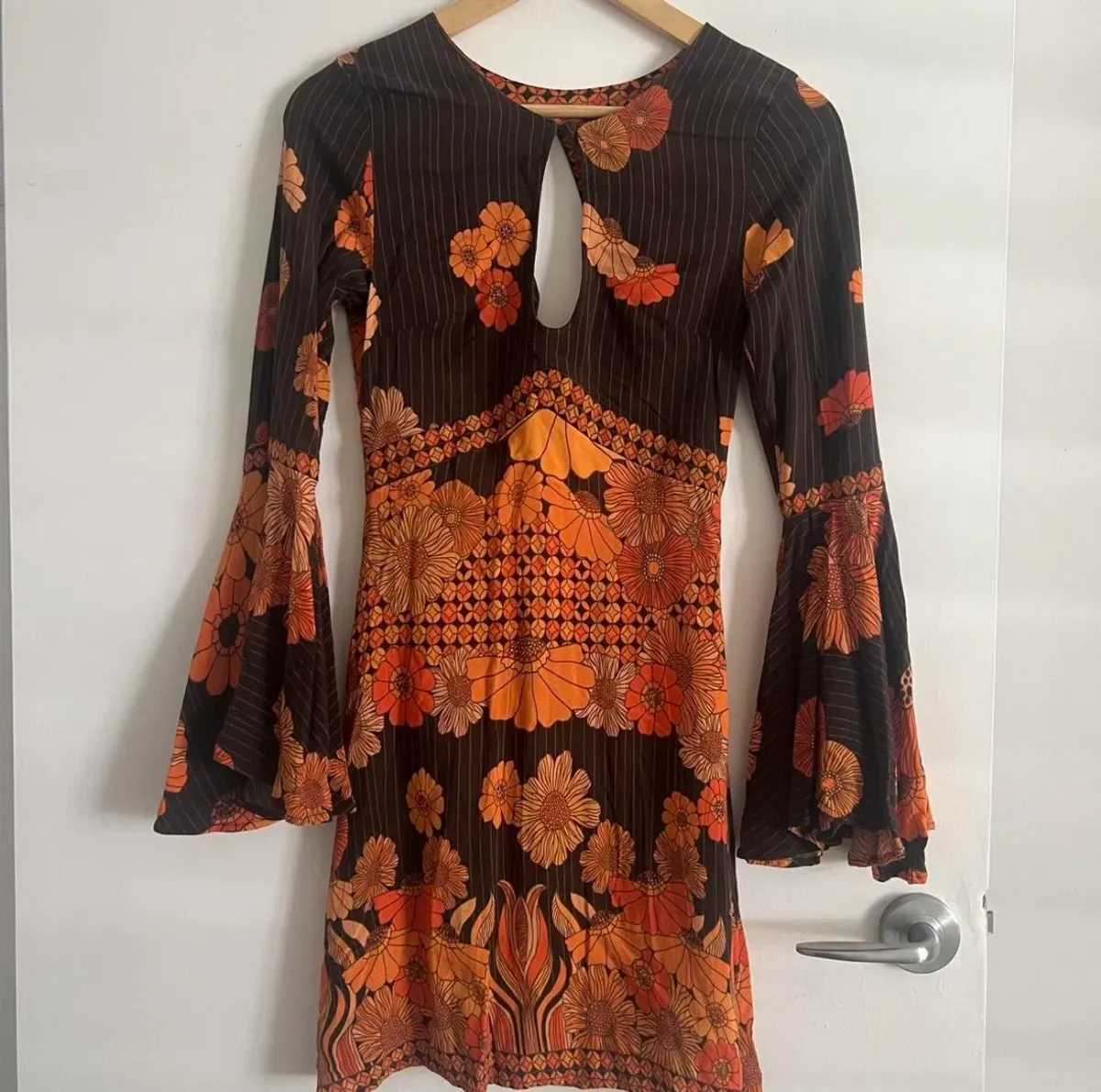 Nine Lives Bazaar Mercury Mini Dress in Midnight - Image 2