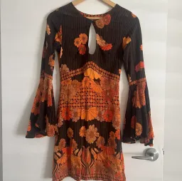 Nine Lives Bazaar Mercury Mini Dress in Midnight for rent on The Volte - image 2