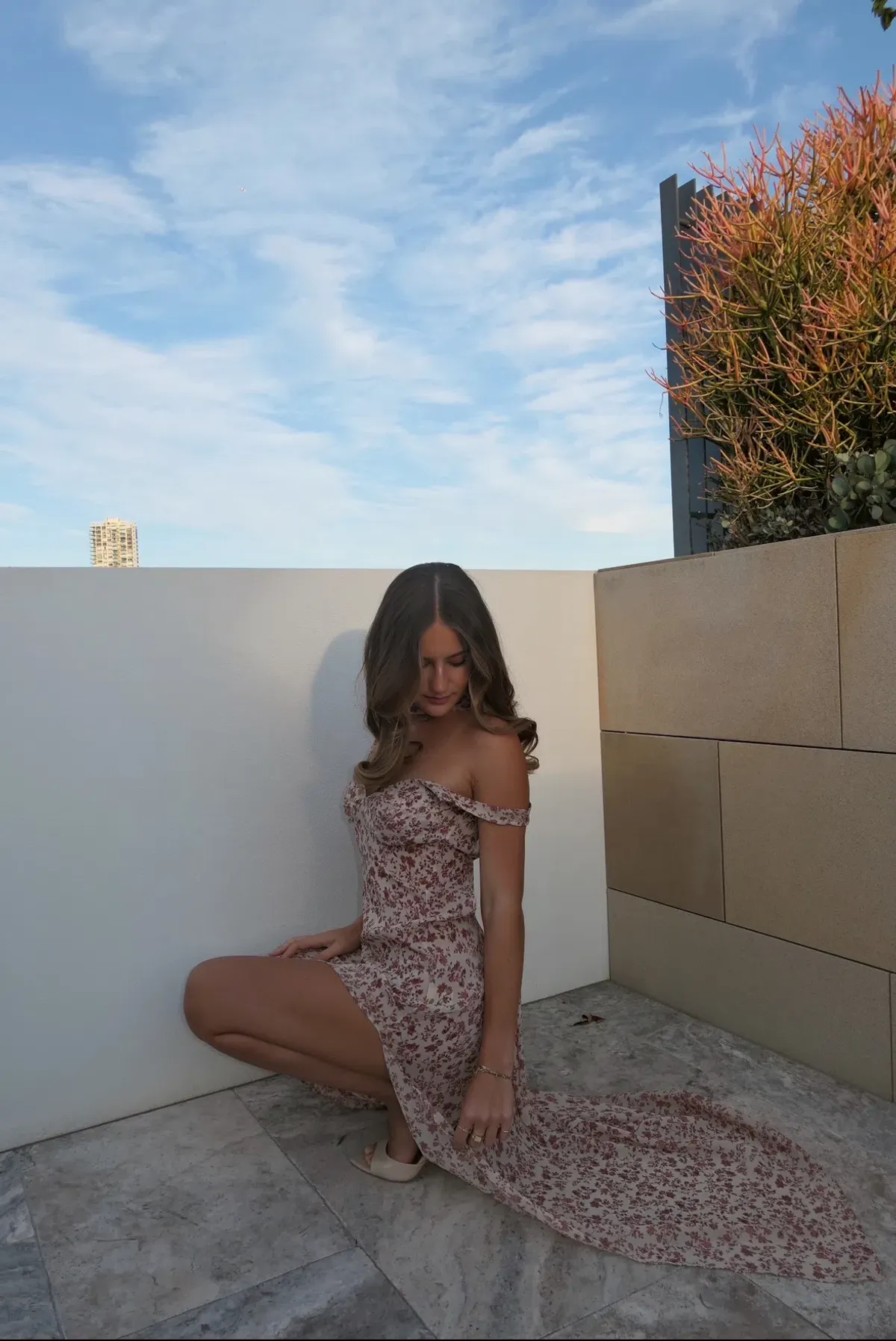 Arcina Ori Amelie Dress Floral Size S/Au 8 - Image 2