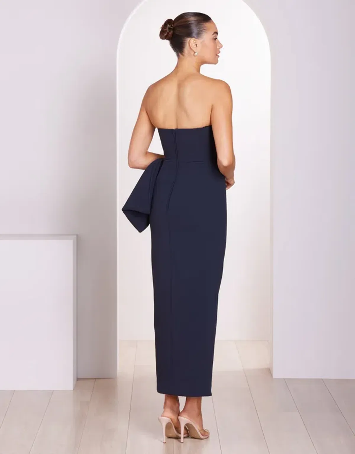 Pilgrim Jasmine Strapless Gown Blue Size 12 - Image 2