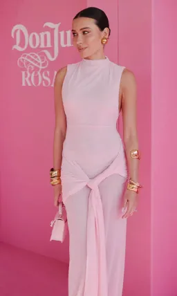 Effie Kats Roza Maxi Dress in Petal Pink Size S / AU 8 for rent on The Volte - image 2