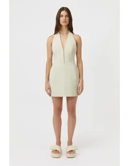 Camilla & Marc Petra Mini Dress in Pistachio Size 6 for rent on The Volte - image 1