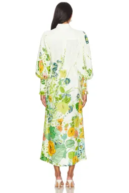 Alemais Zhivago Constance Shirt Dress Floral Size 14 for rent on The Volte - image 3