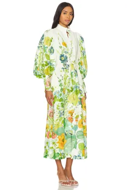 Alemais Zhivago Constance Shirt Dress Floral Size 16 for rent on The Volte - image 2
